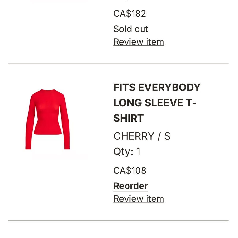 Skims fits everybody long sleeve - Picture 2 of 3